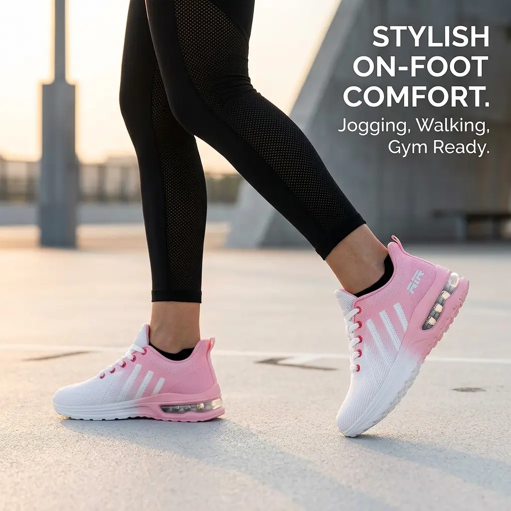 Summer Outfits Women's Air Cushion Running Shoes, Comfortable Standing All Day Work Shoes, Lightweight Breathable Gym Walking Sneakers, Active Duty Nursing Shoes #DealForYouDays #SummerWins [4th of july outfits]