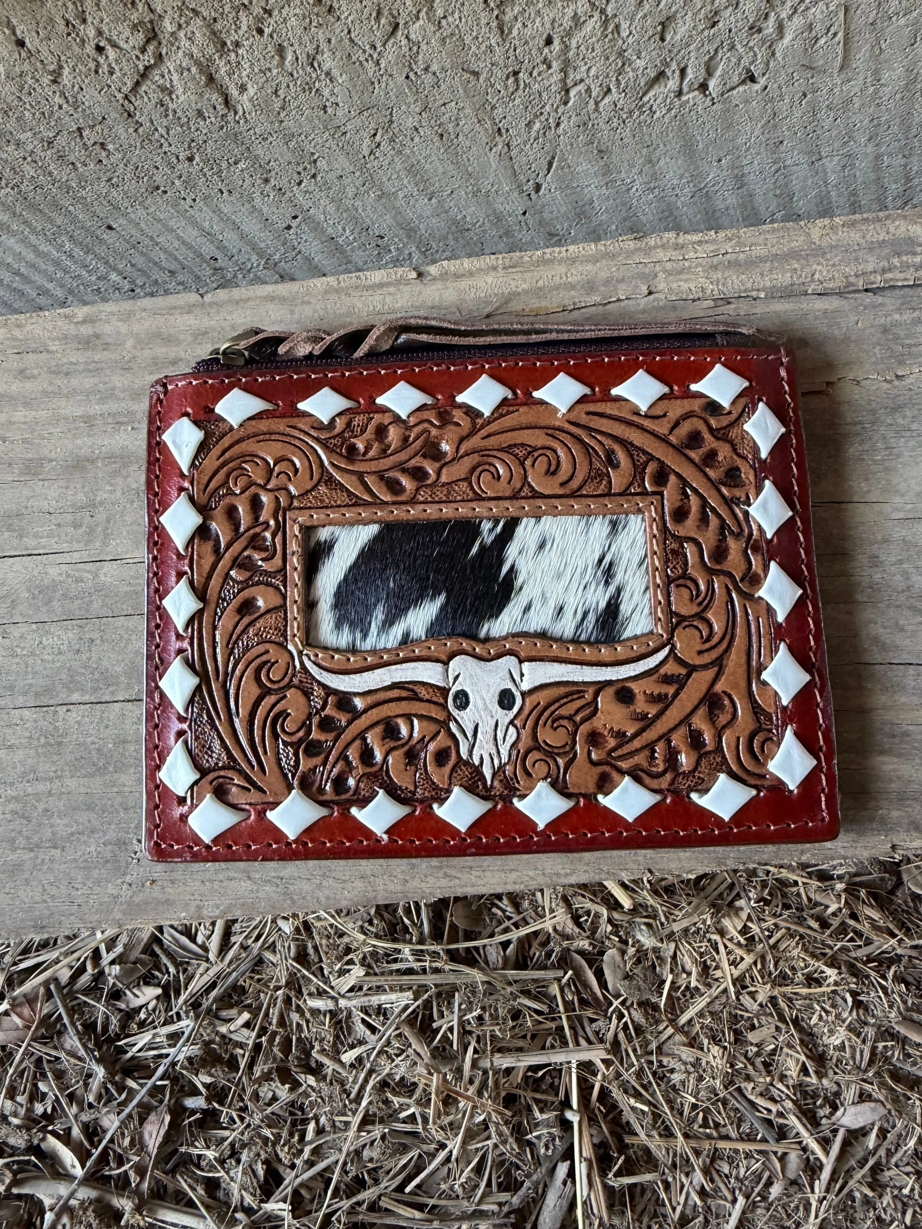 Longhorn Mini Wallet