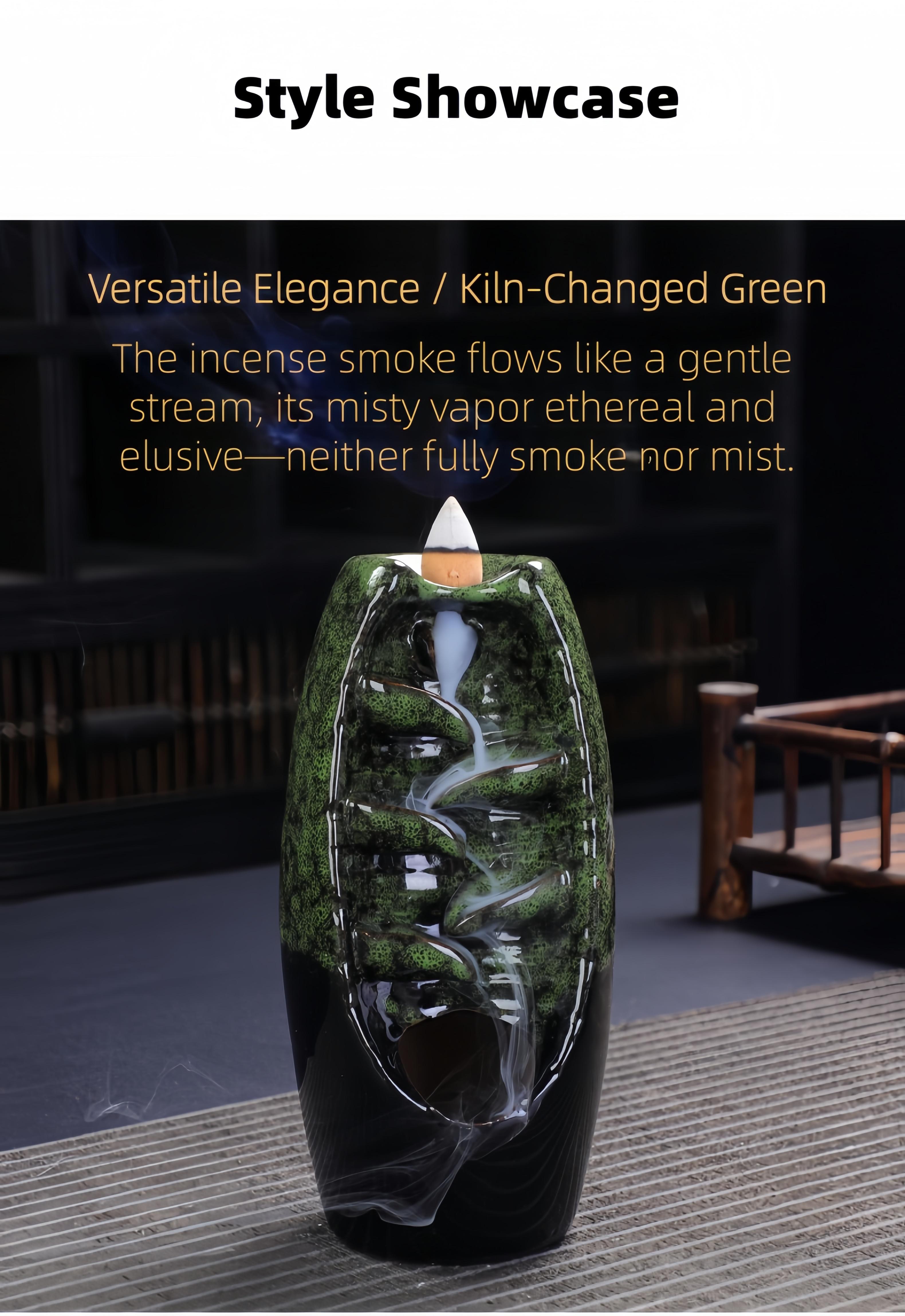 Inverted Incense Burner, Aromatherapy Diffuser, and Backflow Incense—Unique and Novel Home Decor Artistic Ornaments and Gifts Room Decor, Home Office, Yoga Meditation, and Fitness Scene Gifts Inverted Incense Burner, Aromatherapy Diffuser, and Backflow Incense—Unique and Novel Home Decor Artistic Ornaments and Gifts Room Decor, Home Office, Yoga Meditation, and Fitness Scene Gifts