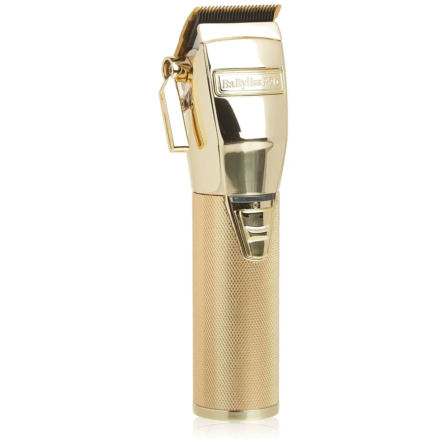 BaBylissPRO GOLDFX Professional Barbering Hair Clipper with High-Speed Titanium Blade, High-Torque Brushless Motor, 2 Hour Run Time, Cord/Cordless