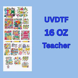 Teacher UV DTF Bundle Teacher UV DTF Bundle