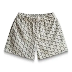 Bravest Studios Cream Paris Shorts