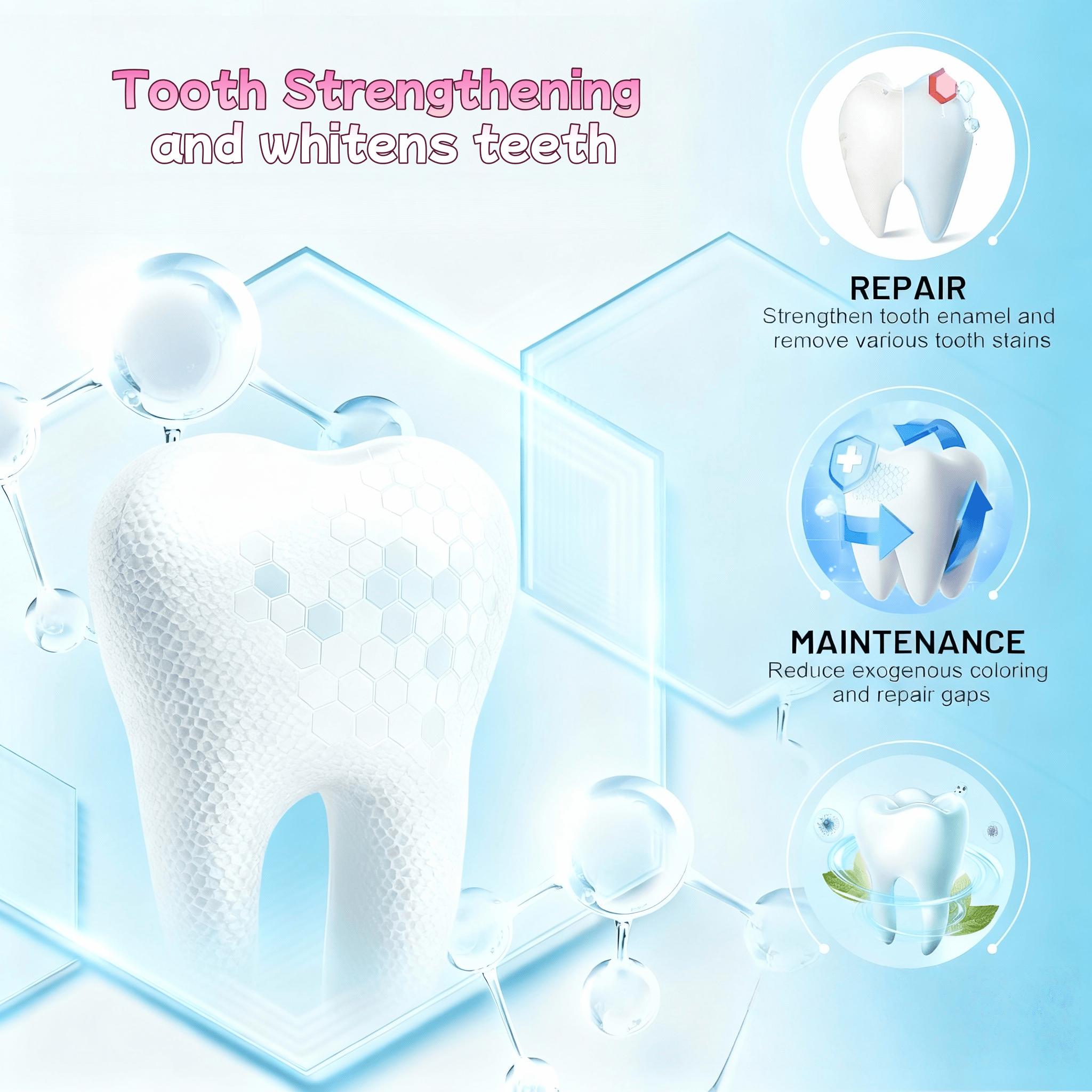 Advanced Nano Hydroxyapatite Toothpaste 7.5% HAP for Sensitive Teeth Gentle Daily Oral Care Non Abrasive Formula with Calcium Carbonate Hydrating Natural Ingredients