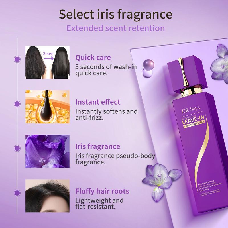 DR.Seya – Luxe Leave-in Conditioning Treatment for Glossy, Expensive-Looking Hair | Moisturizes, Defrizzes & Detangles for smooth, silky texture