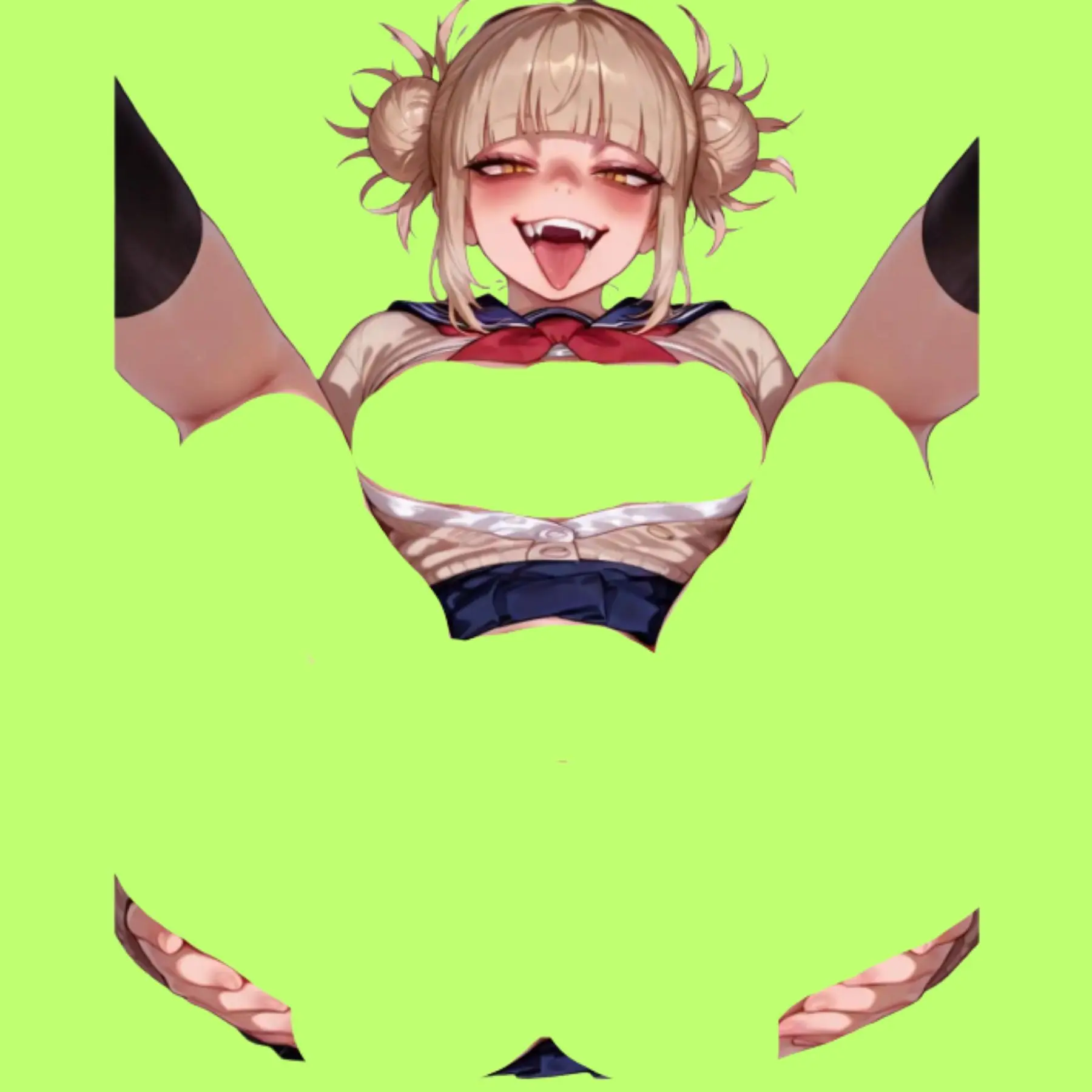 Himiko Toga 3 Car Sticker – Kiss-Cut Vinyl Decal for Laptop & Hydro Flask, Full Body Sticker