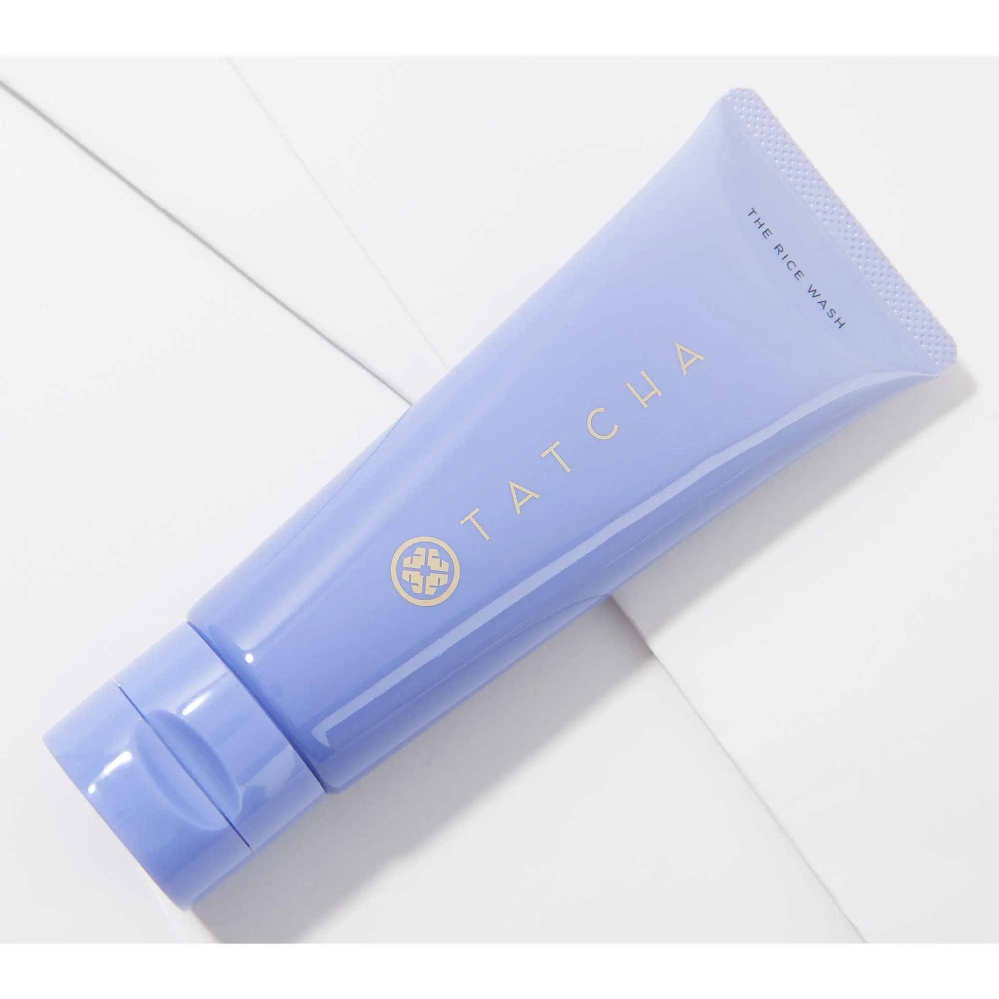 QVC TATCHA The Rice Wash Soft Cream Cleanser - Gentle, Hyaluronic Acid-Infused, Hydrating Facial Cleansing Moisturizer, 4.0-oz