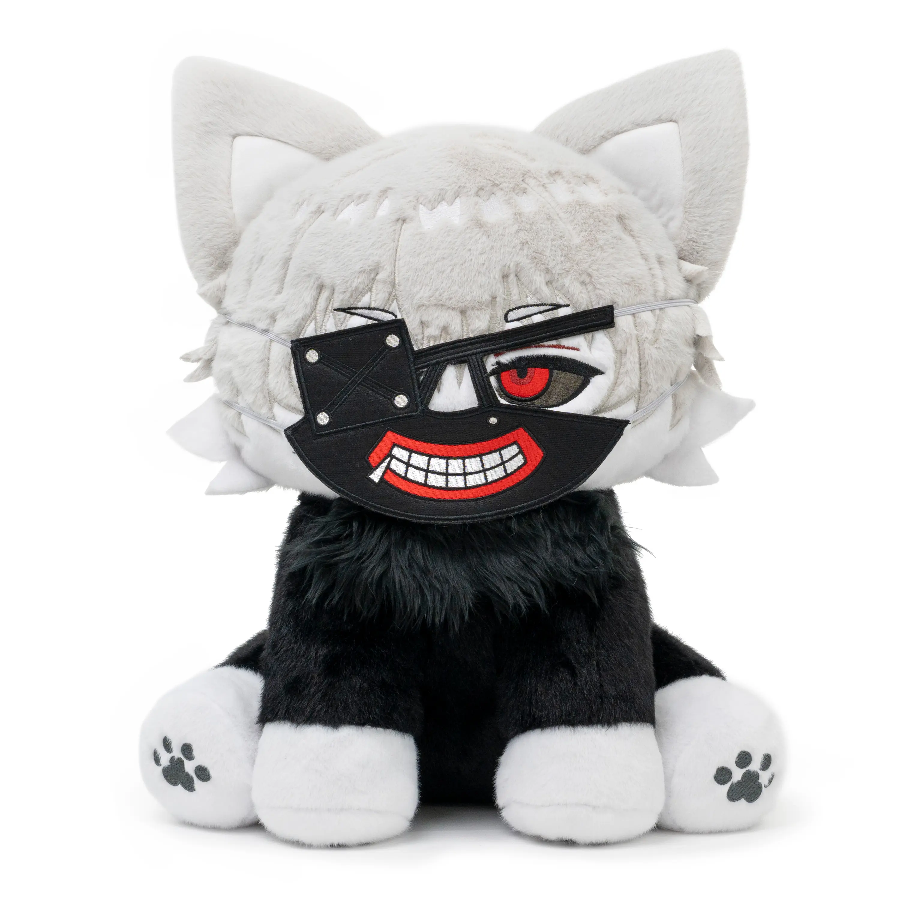 PLUSHSHOP 17in Durable Kawaii Kanemeow Animal Character Stuffed Animal - Ultra-Soft for Sleepy Hugs Plushie, Fluffy Huggable Squishy Companion, Cute Collectible Gift [RESTOCKED], Stuffed Animals