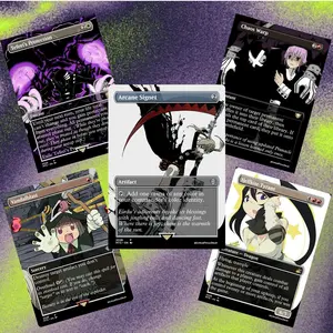 Custom MTG Proxy Soul Eater Inspired Proxies - Full Commander Deck Kit with Death Scythe Arts, Best Gift Idea for EDH Fans, Premium Quality Print US Seller