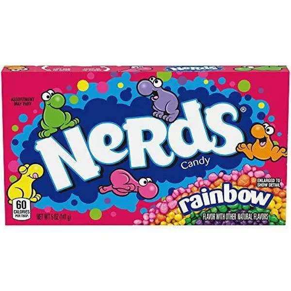 Nerds Rainbow 5 ounce 12 count Theater Box