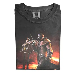 The Vintage Fallout New Vegas Comfort Color Shirt, Horror Game Shirt, Gamer Gift for Men, Vintage Game Shirt, Gift for Women, Crew Neck T-shirt, Trending T-shirt