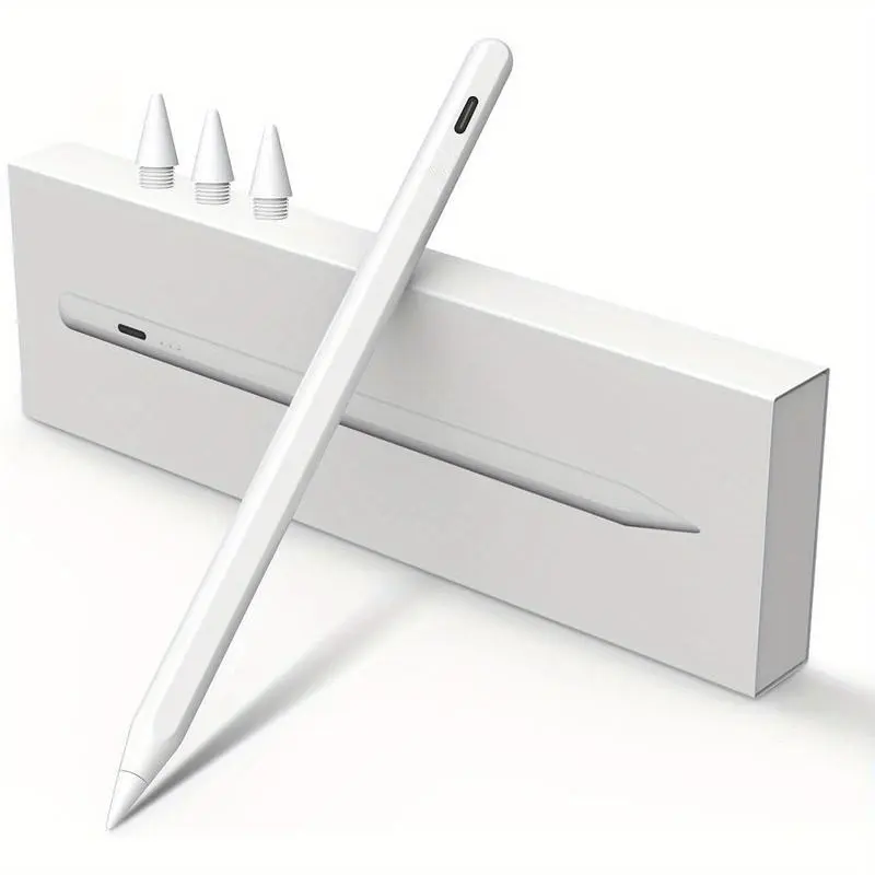 Stylus Pen for iPad 6th-11th Generation, Active Pencil Compatible with 2018-2025 Apple iPad Pro 11"/12.9"/M4, iPad Air 3/4/5/M2/M3/M4, iPad mini 5/6/7 Gen BackToSchool