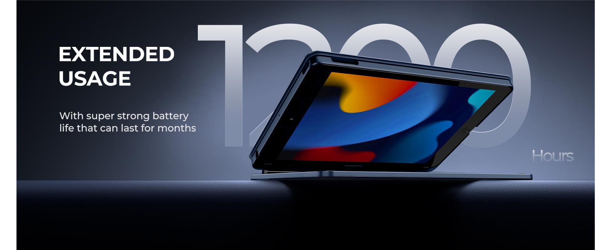 Dexnor for iPad 9th Generation Case with Keyboard Floating Cantilever Magnetic Stand Multi-Touch Trackpad Backlit Pencil Holder Magic Style Keyboard Case for iPad 9th/8th/7th Gen 10.2 inch