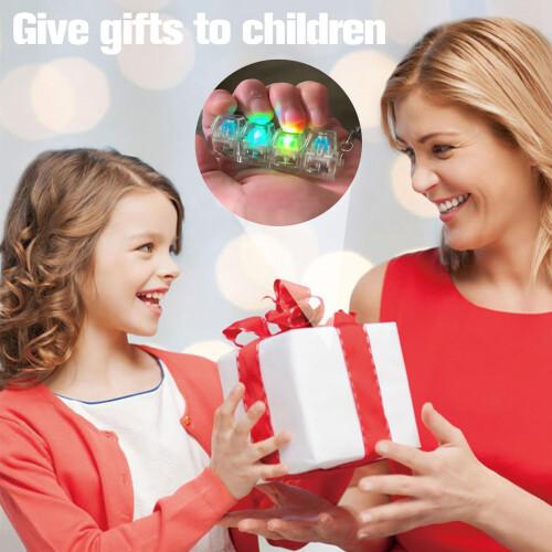 4PCS Keyboard Fidget Clicker Keychain Toy, Clear Mechanical Button Finger Fidget for ADHD, Anxiety & Autism, Addictive Stress Relief Desk Toy, Fun Gift for Friends, Teens & Adults