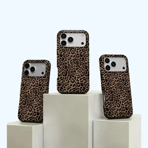 Untamed Leopard Print MagSafe iPhone Case Trendy Cheetah Animal Print Cover for iPhone 17 16 15 14 13 12 11 Pro Max