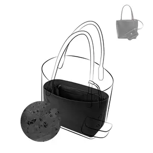 DGAZ Lightweight Purse Organizer Insert for GYARD-Anjou/Artois/SaintLouis Bags,silk and DupontPaper handbag inner for Luxury Bag（AnjouMini)