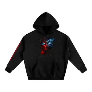 UNKNOWN SIGNAL GSU ERA 2. Oversize Fleeced Hoodie