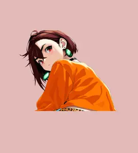 [Dandadan] - Momo Ayase #10 Sticker, Vinyl Sticker, Sticker For Phone/Car/Laptop, Full Body Sticker