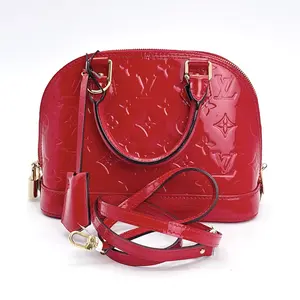 Pre-owned Louis Vuitton Vernis Crossbody Bags Alma BB bag