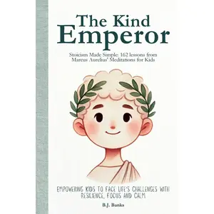 The Kind Emperor: Stoicism Made Simple: 162 lessons from Marcus Aurelius' Meditations for Kids Paperback – November 7, 2024