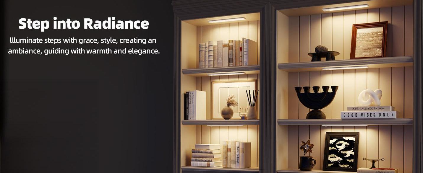 Under Cabinet Lights, Motion Sensor Night Lights Indoor, 1800mAh USB Rechargeable Lights, Dimmable Wireless Closet Lights for Kitchen, Wardrobe, Pantry, Closet, Bathroom, Stairs, Sink Cabinet, Garage, St. Patrick's Day Home Decor, Easter Sunday Gifts Under Cabinet Lights, Motion Sensor Night Lights Indoor, 1800mAh USB Rechargeable Lights, Dimmable Wireless Closet Lights for Kitchen, Wardrobe, Pantry, Closet, Bathroom, Stairs, Sink Cabinet, Garage, St. Patrick's Day Home Decor, Easter Sunday Gifts