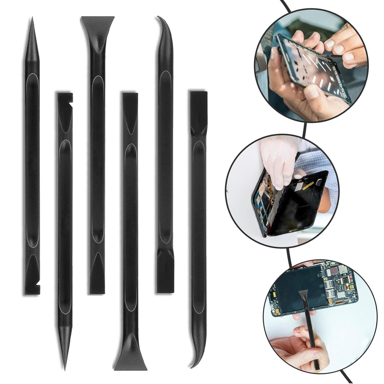 Scraper Small Plastic Scraper Tool, Multi-Purpose Scraper Non-Scratch Cleaning Tool, Used in Narrow Spaces and Gaps, Perfect for Removing Oil Stains, Labels, Food, Dirt, Paint, Etc. (6pcs)#MothersDayGift #GiftsForHer