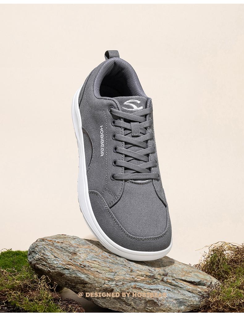 HOBIBEAR Wide-Toe Women's Spring/Autumn Outdoor Shoes with Rubber Sole, Durable Athletic Sneakers for Casual Daily Wear