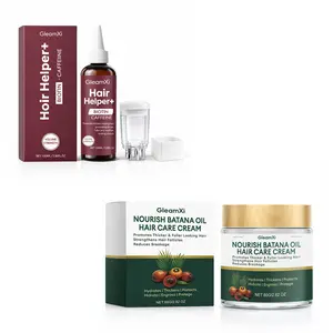 Ultimate Healthy Hair Care Bundle Limited Edition with Caffeine Vegan Biotin Hair Regrowth Serum and Scalp and Batana Hair Balm Hair Care Comfort Gentle Moisturizing Hair Growth Infused Bundle