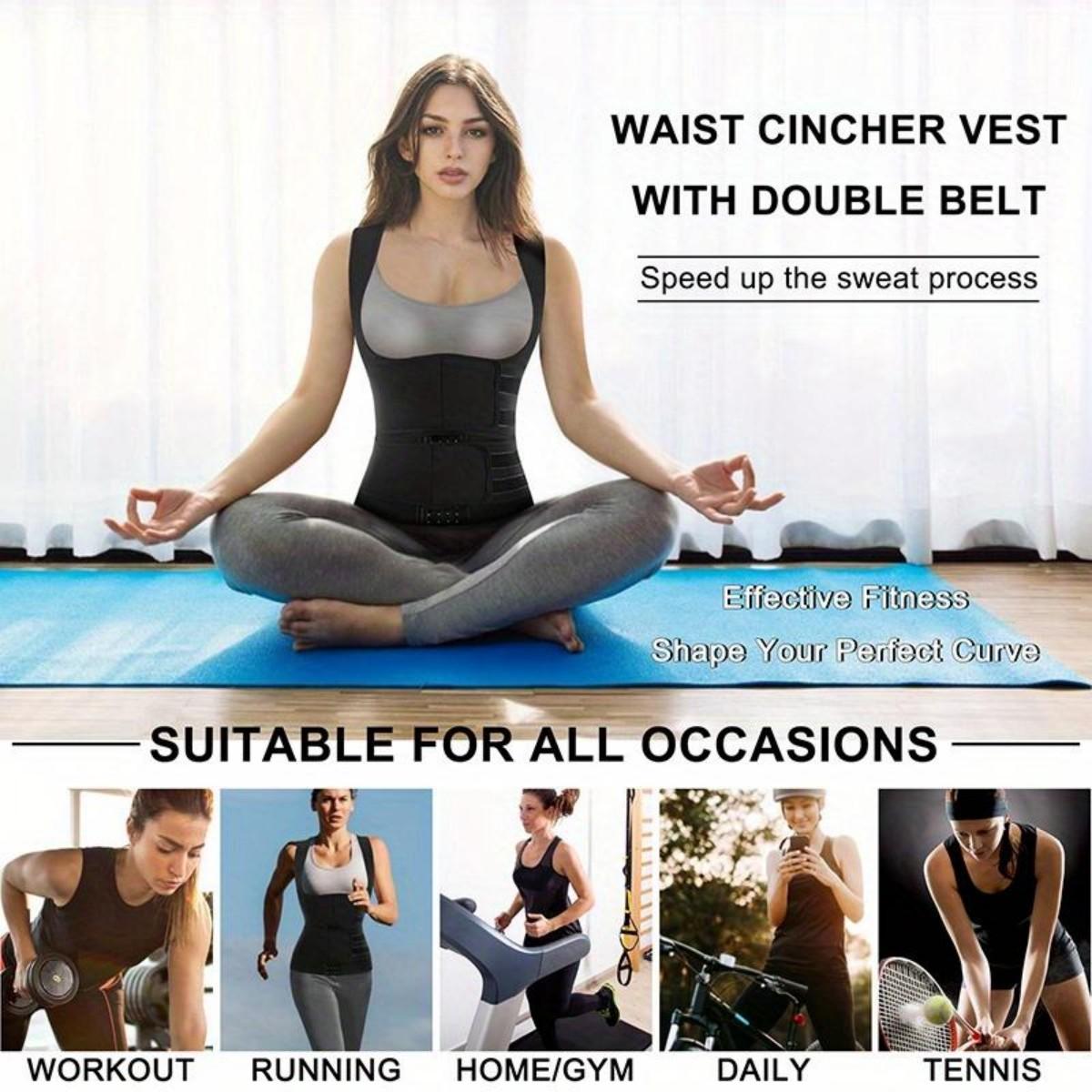 Women’s Breathable Neoprene Activewear Vest – Sleeveless Sports Top with Adjustable Fit for Training, Layering & Daily Wear