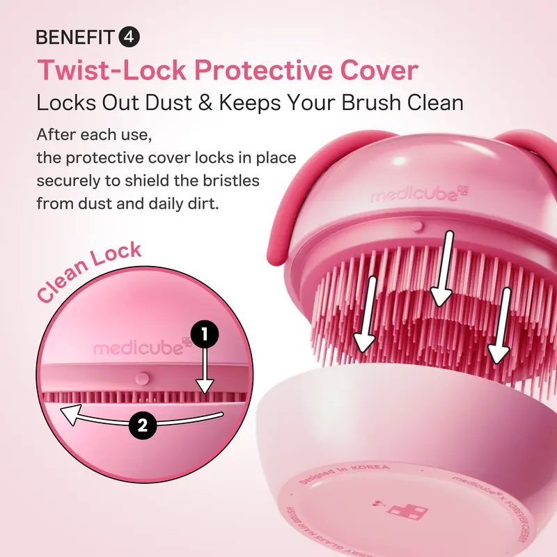 [NEW] [medicube] Tangle-Free Silky Hair Set | Conditioner Spray & Hair Oil & Hair Brush | Rosemary PDRN, Biotin, Keratin | For Curly, Dry & Damaged Hair | Reduces Breakage, Heat Protection, Lightweight Anti-Frizz, Effortless Detangling | Korean Hair Care