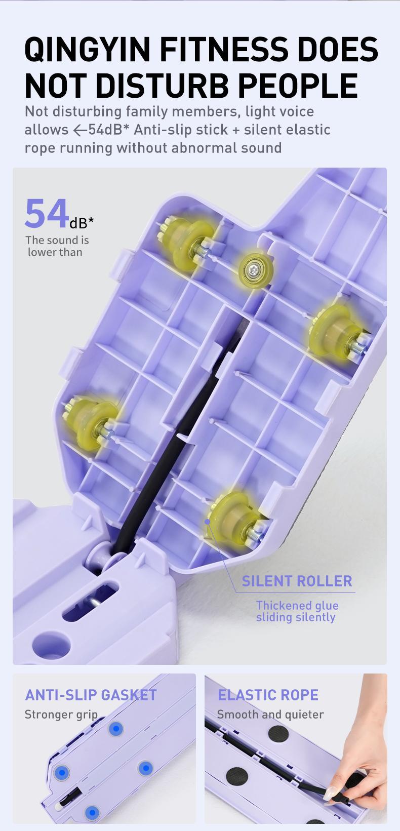 2.0 Multi-functional Adjustable Ab ExerciseBoard, Split Ab Slide Roller Board, Home PilatesReformer with Knee Mat for Home Gym Core & AbStrength T