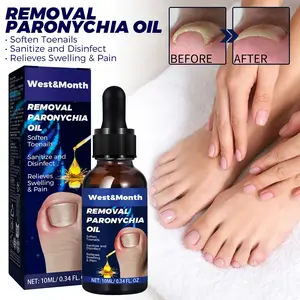 West&Month Nail Care Oil; for hands and feet nails, daily care, relieves pain, promotes healthy nail regeneration, alleviates the inward growth of toenails