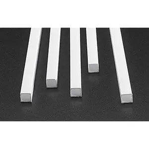 Plastruct 90623 STFS-8 5pk SQ. STYRENE TUBING
