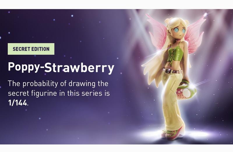 POP MART Peach Riot Punk Fairy Series Figures, Blind Box