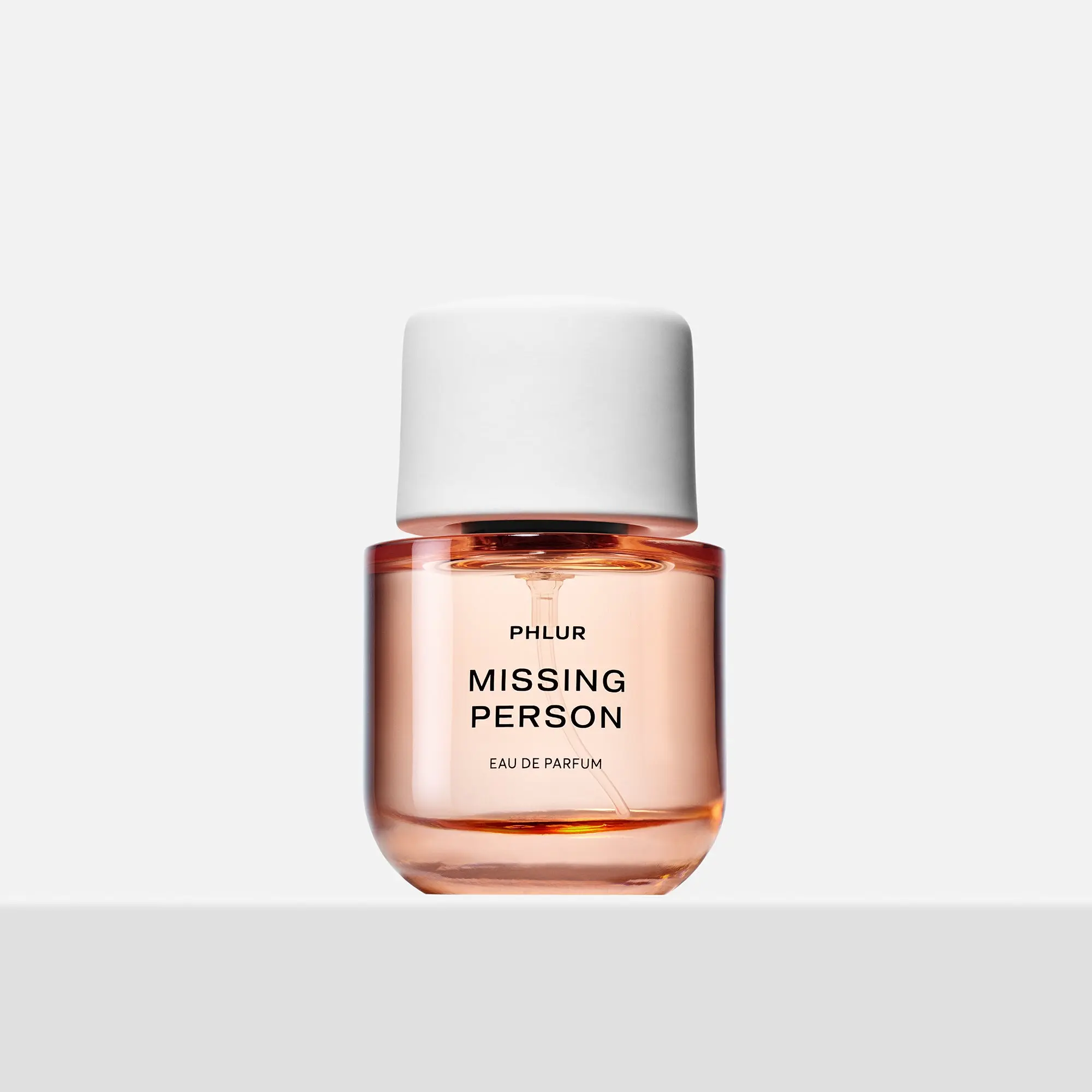 PHLUR Missing Person Eau de Parfum - Full Size Skin Musk Perfume with White Musk, Jasmine, Orange Blossom & Sandalwood (50mL)