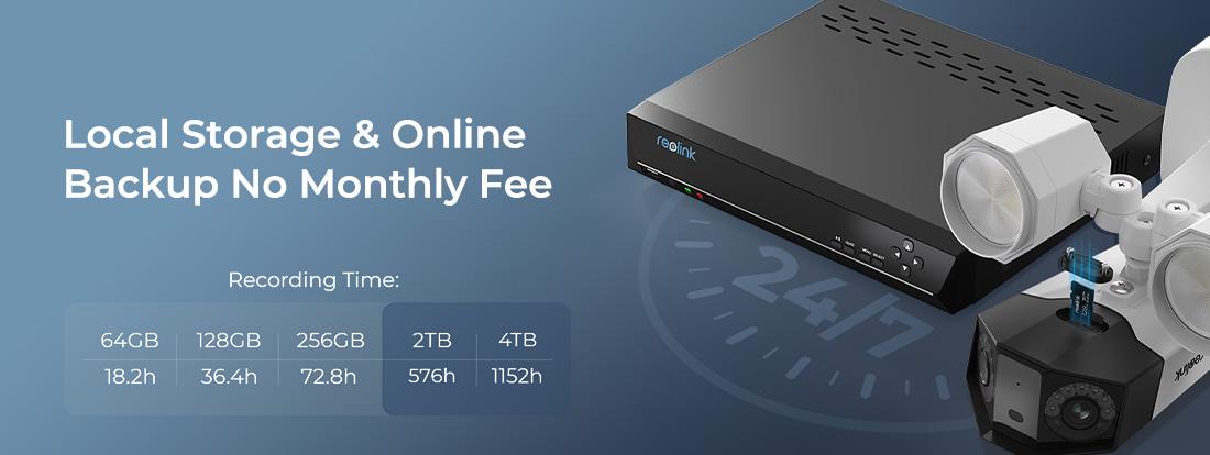 Reolink Duo Floodlight PoE 4K Security Camera with Dual Lens for 180° Field of View,1800 Lumen Floodlights Smart Detection Easy Installation IP Camera