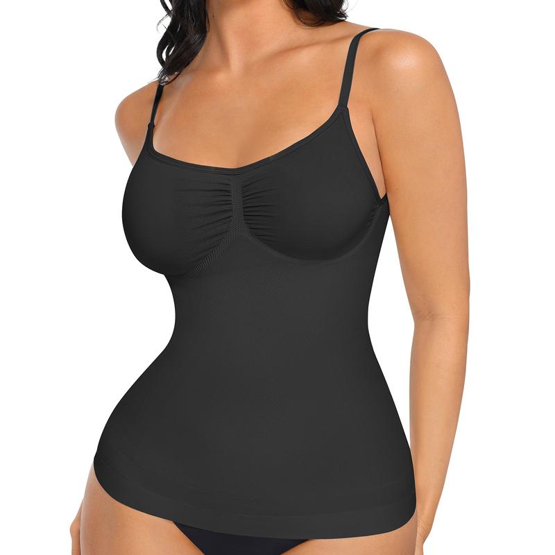 FeelinGirl Tank Top Womens Shapewear Tummy Control Cami Tanks Seamless Camisole Tops Womenswear Spaghetti Strap Underwear Lady Springtok FeelinGirl Tank Top Womens Shapewear Tummy Control Cami Tanks Seamless Camisole Tops Womenswear Spaghetti Strap Underwear Lady Springtok