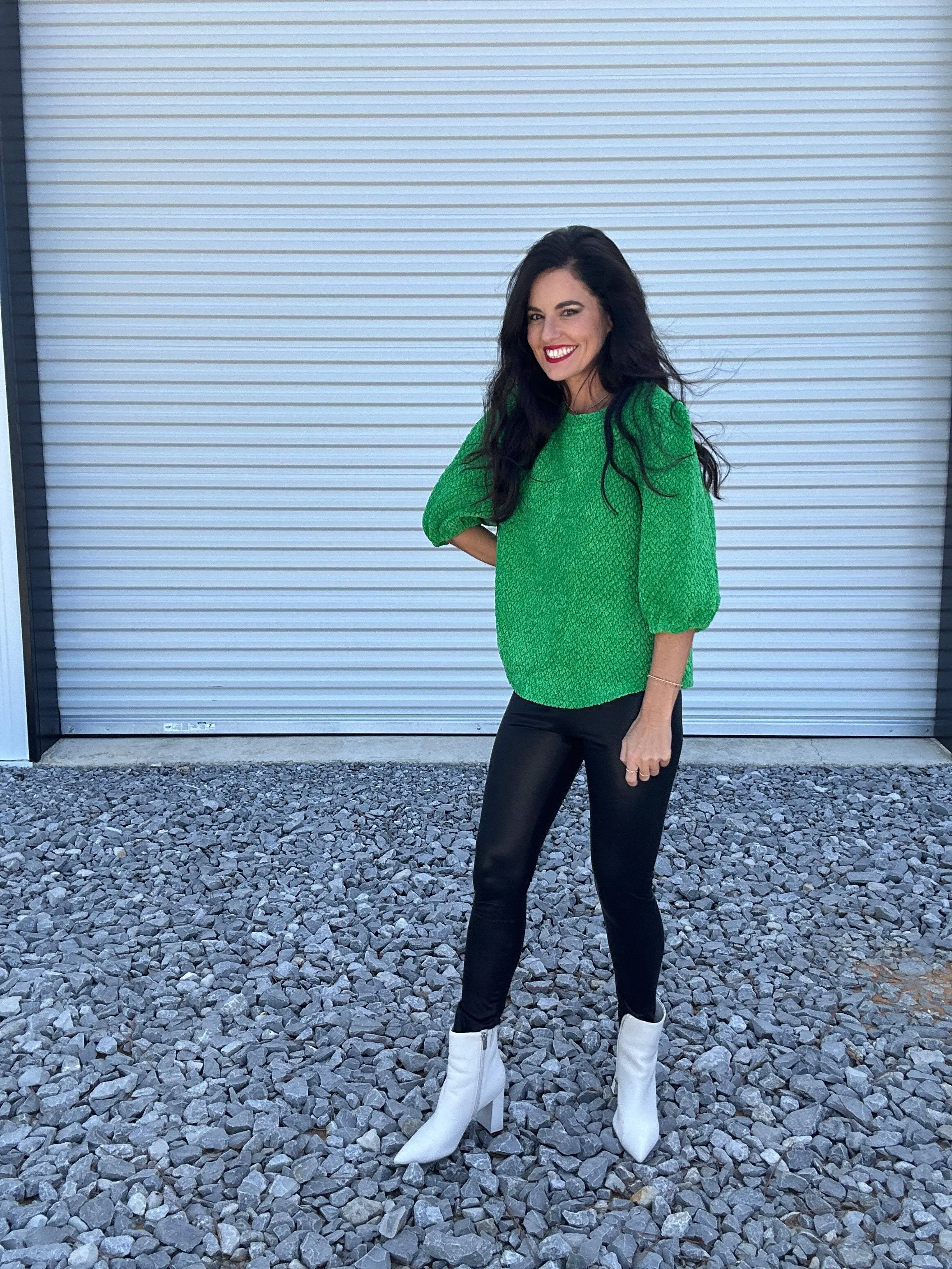 Vegan Leather Leggings