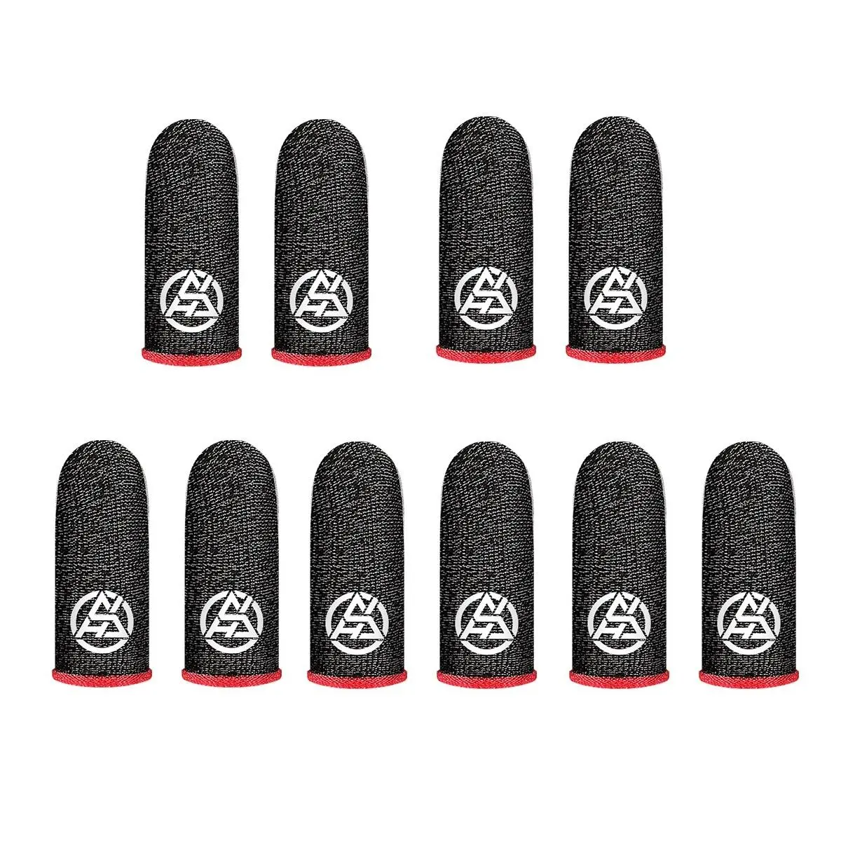 Anti-Slip Gaming Gloves for Pubg Players, 5 Pairs Sweat-Absorbing Finger Covers, Finger Sleeves, Touchscreen Compatible Phone Accessories, Game Console Accessories, Gaming Accessory, Gaming Items