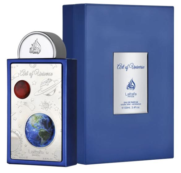 Lattafa | Art of Universe | Eau De Parfum | 3.4 fl oz - 100 ml | Unisex Fragrance | Mandarin - Pear & Musk Notes