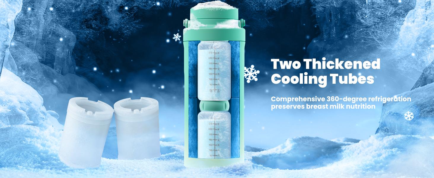 22oz Portable Breast Milk Cooler for Outdoor 24 Hours Large Capacity Travel Breastmilk Chiller with Leak-Proof Seal for Breastfeeding Moms' All-Day Needs 22oz Portable Breast Milk Cooler for Outdoor 24 Hours Large Capacity Travel Breastmilk Chiller with Leak-Proof Seal for Breastfeeding Moms' All-Day Needs