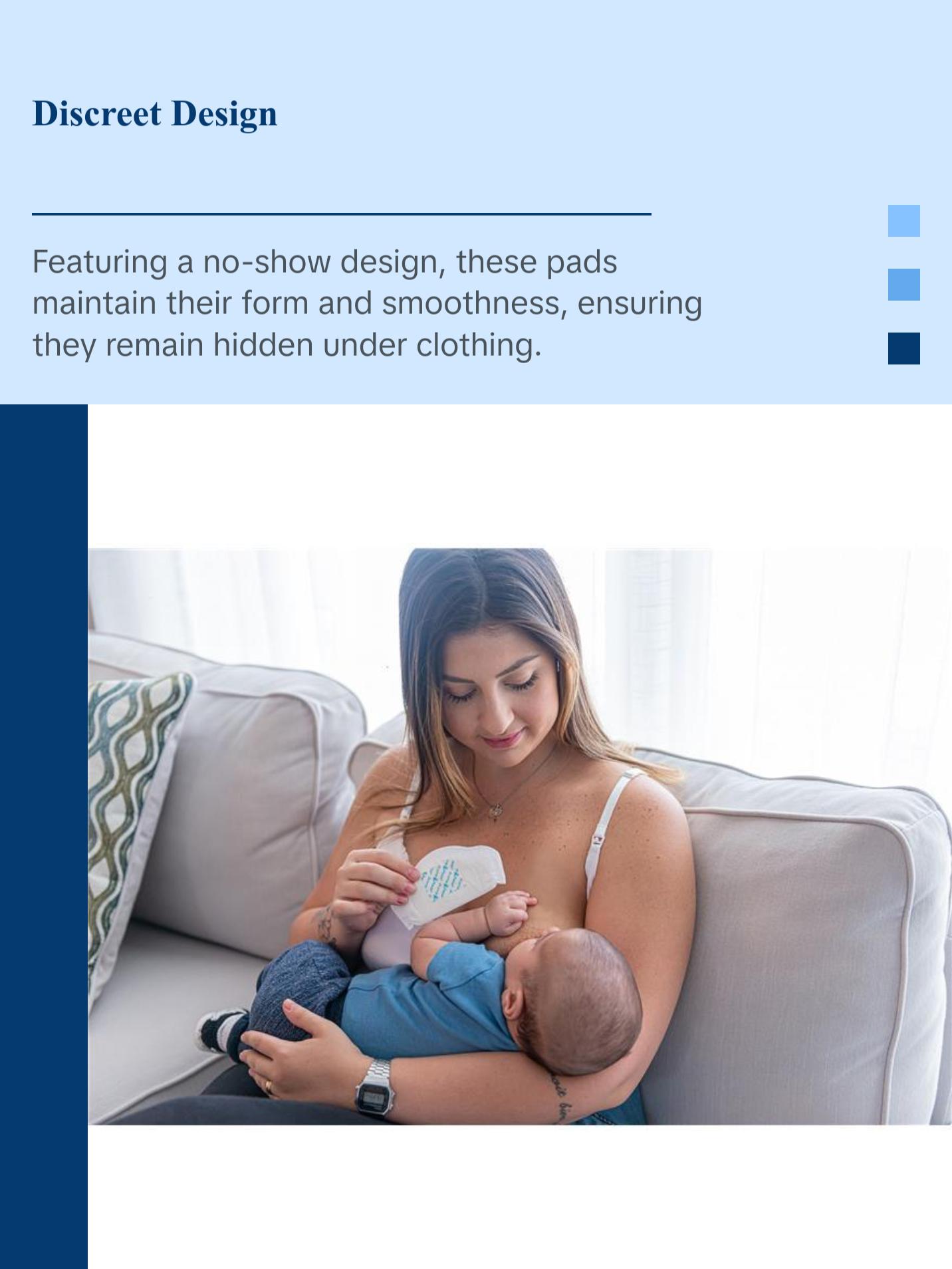 Primo Passi Disposable Nursing Pads, Breastfeeding Pads ultra absorbent, 125 Pack