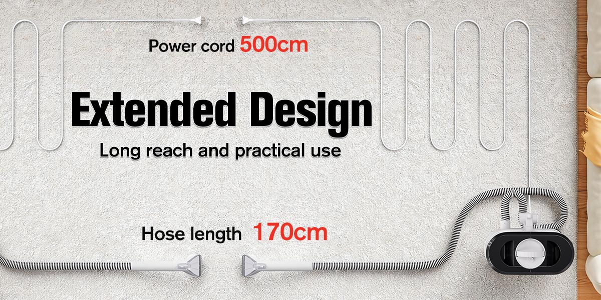 Fabric Cleaner Machine – Deep Clean Your Sofa, Carpet & More Multi Surface Vacuum Home Cleaning Tool