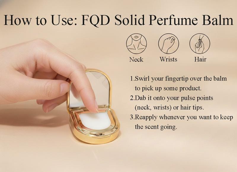 FQD Solid Perfume Balm for Women & Men – Fruity Floral & Citrus Woody Dual Scent Set | Compact, Skin-Safe Perfume Stick | Vegan & Travel-Friendly – Ideal for Sensitive Skin & Daily Wear