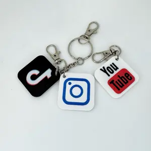 Contactless NFC Keychain: Share Info Instantly