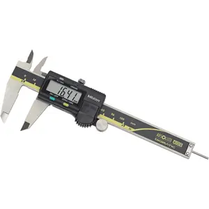 Mitutoyo 4in 500-150-30 Advanced Onsite Sensor Absolute Scale Digital Caliper, Stainless Steel