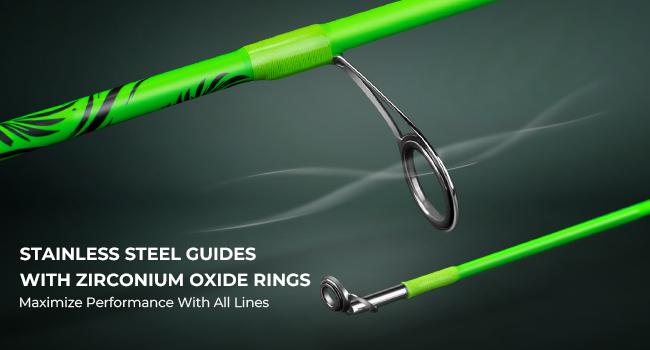 KastKing Zephyr Dual-tip Fishing Rod & Spinning Reel Combo, Dual Tips Section for Different Powers, IM6 Graphite 2Pc Blanks, KastFlex Technology, Rubber Cork Handle, Integrate Hook Keeper, 8 Models