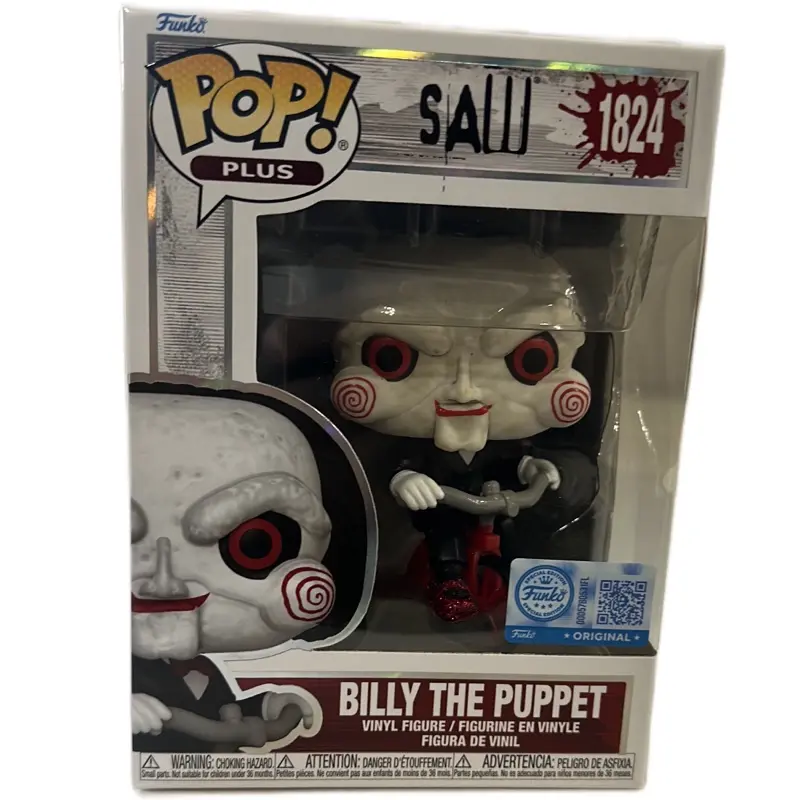 Funko Pop Vinyl Figure - Billy The Puppet (Bike Pose), New TV/Movie Character Collectible Figurines for Entertainment Collectors