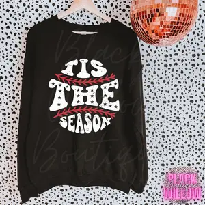Baseball Tis The Season Tee Or Sweatshirt