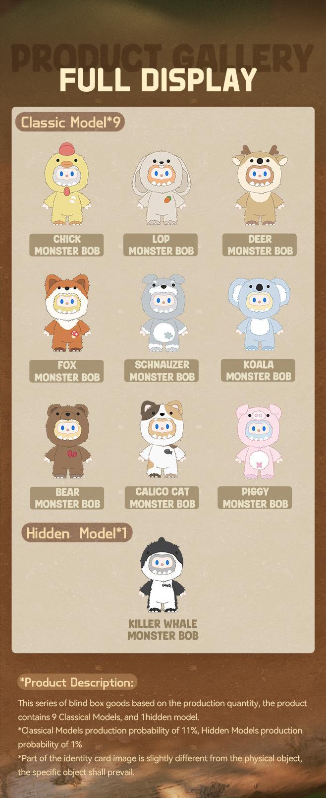 [FINDING UNICORN]【Live Unboxing】FARMER BOB Celebrity-Loved ANI-MONSTER Plush Blind Box Celebrity Style Trendy Decorative Doll Cute Figures Desktop Ornament Collectible Toys Birthday Gifts HXDMB5Q545