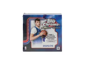 2025/26 Topps Chrome Sapphire Edition Basketball Box
